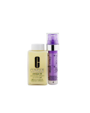 CLINIQUE ID DRAMATICALLY DIFFERENT OIL-CONTROL GEL + ACTIVE CARTRIDGE CONCENTRATE FOR LINES &amp; WRINKLES