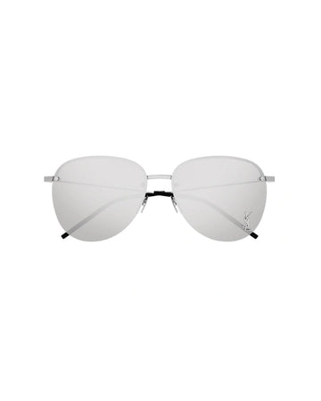 SAINT LAURENT SL 328/K M - 002 SILVER | SUNGLASSES UNISEX