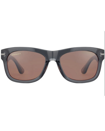 SERENGETI FOYT - SS549003 SHINY CRYSTAL GREY | SUNGLASSES UNISEX