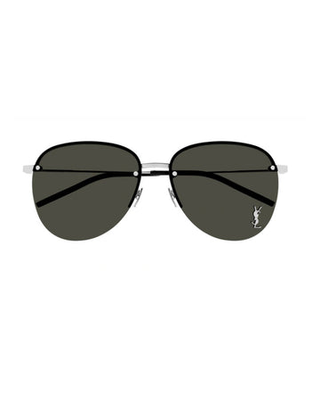 SAINT LAURENT SL 328/K M - 005 SILVER | SUNGLASSES UNISEX