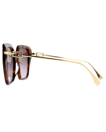 Fe40012u@5555f# Metal Coloured Havana/brown 55 F