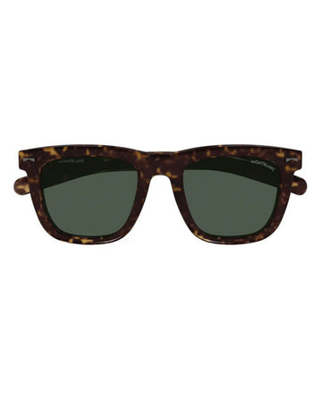 MONTBLANC MB0226S-007-56 Havana Havana Green