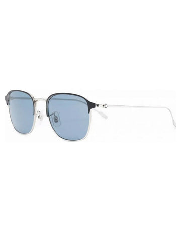 Mont Blanc MB0189S-006-54 Silver Sunglasses