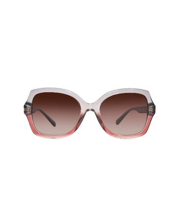 Coach Sunglasses HC8295 5620E2 Grey-Burgundy Gradient/Burgundy-Grey Gradient