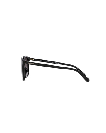Coach HC8361U 50028G-57 Black / Grey Gradient Lenses