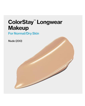 Revlon ColorStay Makeup Foundation for Normal/Dry Skin - 30 ml, Nude