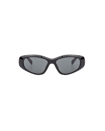 CELINE CL40279U Black Irregular Acetate Sunglasses