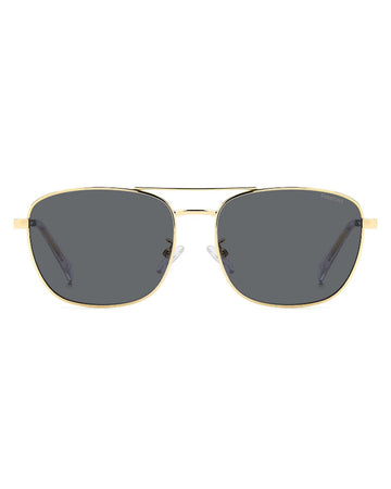 Polaroid¬Æ PLD 4172/G/S/X 02F7M9 59 - Gold Gray