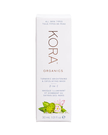Kora Turmeric Brightening and Exfoliating Mask 30ml