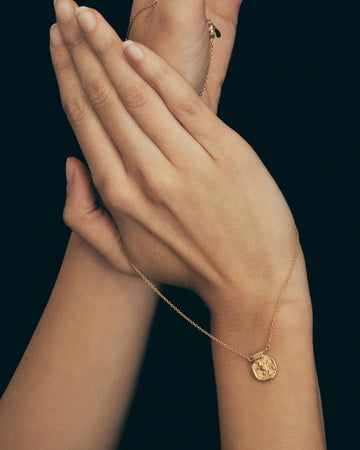 ANGELIQUE NECKLACE 18K GOLD VERMEIL TS1015N-GVCBPL