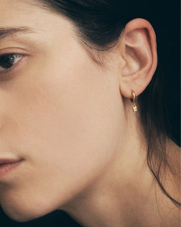 HEBE EARRINGS 18K GOLD VERMEIL PERIDOT TS1022E-GVPL